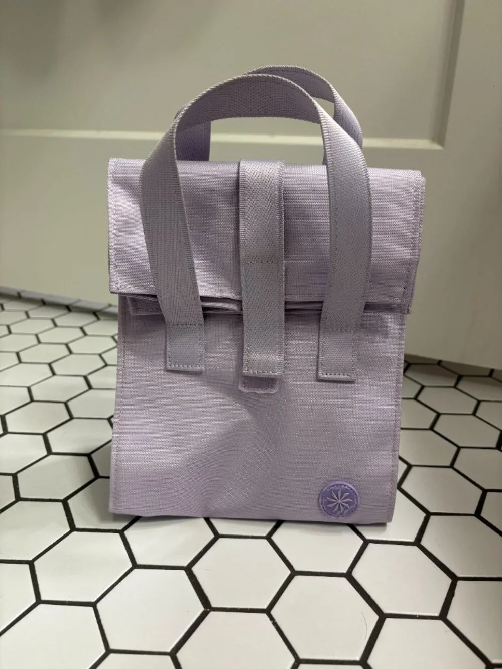 Athleta Girl Limitless Hot Cold Lunch Bag Purple OS Insulated